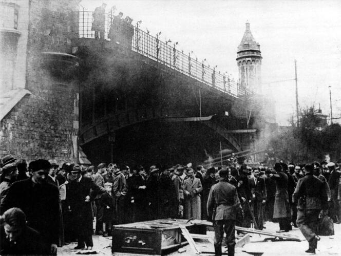 Destruction in Antwerp