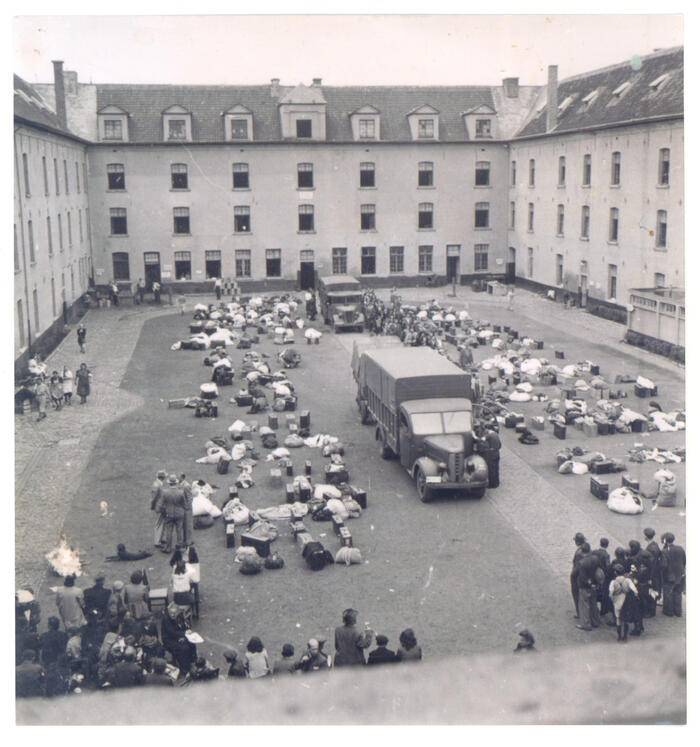Dossin Barracks Courtyard